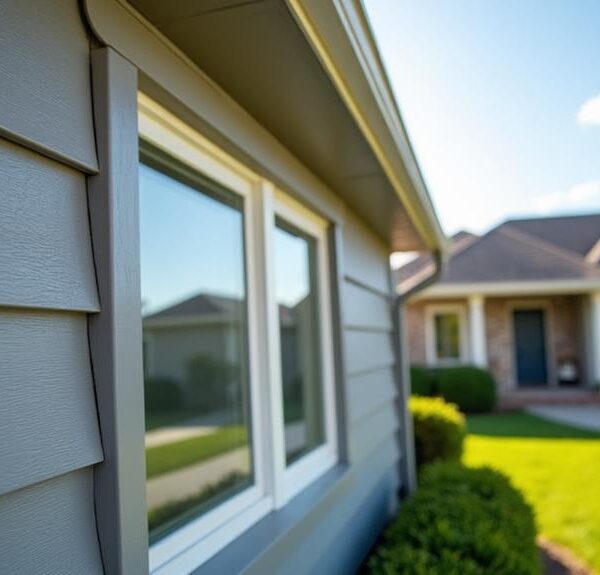 Durable and versatile low-maintenance siding on a modern home.